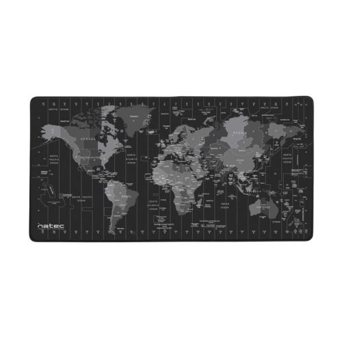 Natec mouse pad time zone maps maxi npo-1119 (NPO-1119)