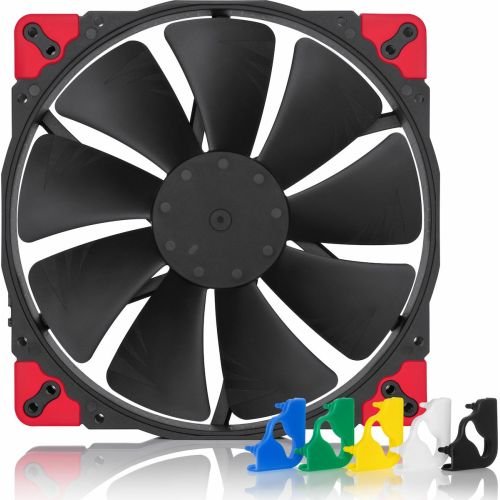 Noctua NF-A20 PWM chromax.black.swap 200x200x30 black  (NF-A20 PWM chromax.black.swap)