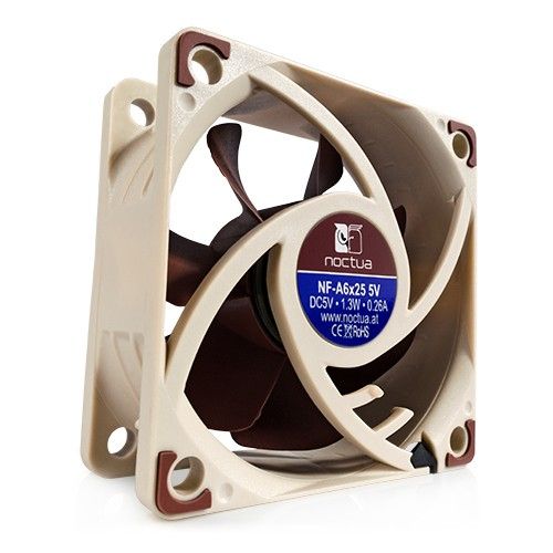 Noctua NF A6x25 5V Computer case Fan 6 cm White (NF-A6X25 5V)