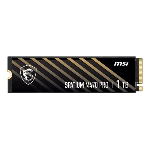 MSI Spatium M470 PRO PCIe 4.0 NVMe M.2 1TB PCI Express 4.0 3D NAND (S78-440L0J0-P83)