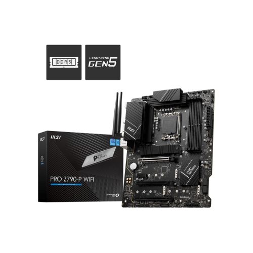MSI PRO Z790-P WIFI motherboard Intel Z790 LGA 1700 ATX (7E06-001R)