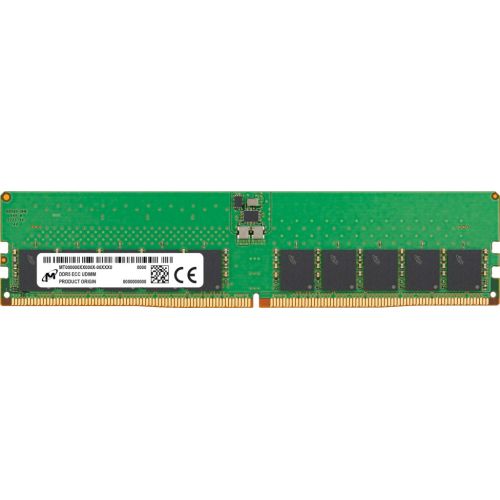 Micron 32GB DDR5-5600 ECC UDIMM 2Rx8 CL46 (MTC20C2085S1EC56BR)