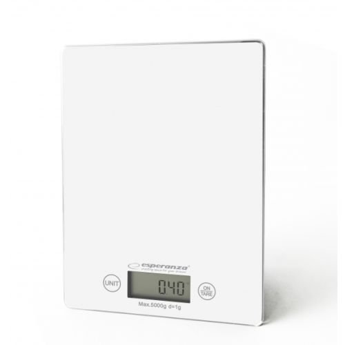 Esperanza EKS002W kitchen scale White Countertop Rectangle Electronic kitchen scale (EKS002W)