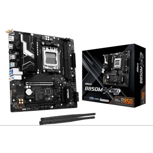 Asrock B850M-X WiFi R2 AMD B850 Socket AM5 micro ATX (B850M-X WIFI R2.0)