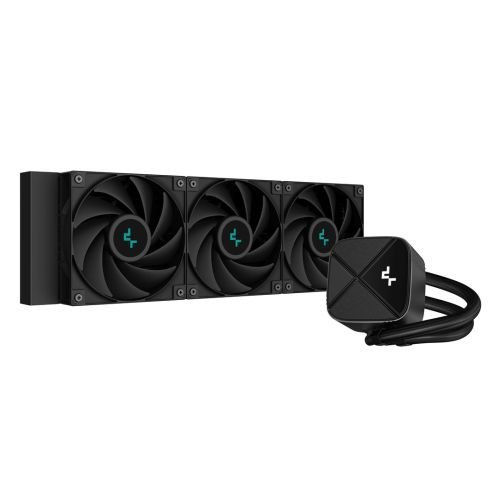 DeepCool LS720S Zero Dark Processor All-in-one liquid cooler 12 cm Black 1 pc(s) (R-LS720-BKNNMM-G-1)