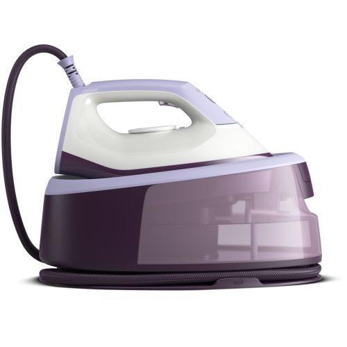 Philips 3000 series PSG3000/30 steam ironing station 2400 W 1.4 L Ceramic soleplate Purple, White (PSG3000/30)