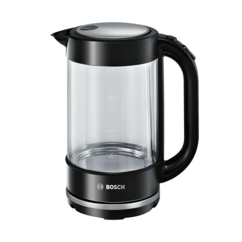 Bosch TWK70B03 electric kettle 1.7 L 2400 W Black, Transparent (TWK70B03)