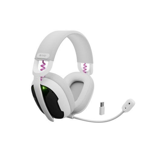 FURY FUKIYA F6 WIRELESS HEADPHONES, WHITE (NFU-2337)
