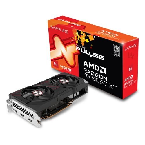 Graphics card. SAPPHIRE PULSE RX 9060 XT GAMING 8GB (11350-04-20G)