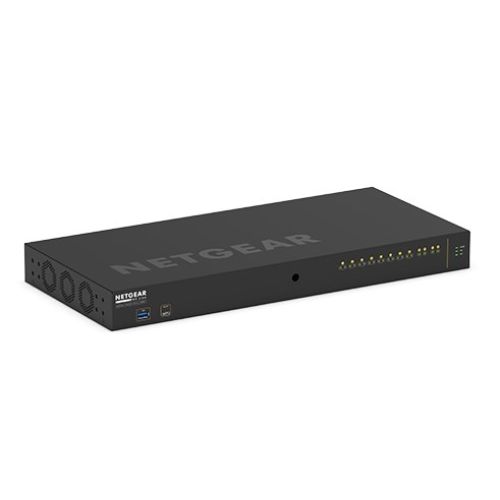 NETGEAR M4250-10G2XF-PoE+ Managed L2/L3 Gigabit Ethernet (10/100/1000) Power over Ethernet (PoE) 1U Black (GSM4212PX-100EUS)