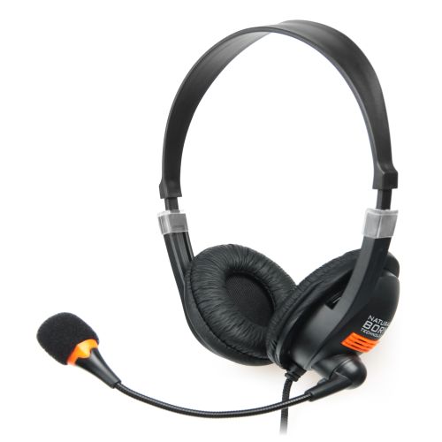 NATEC Drone Headset Head-band Black, Orange (NSL-0294)