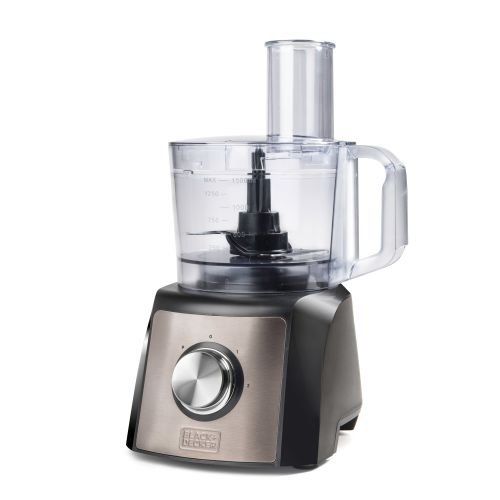 Black & Decker BXFPA1200E food processor 1200 W 1.5 L Black, Stainless steel (ES9250050B)