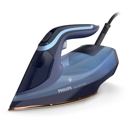 Philips DST8020/20 iron Steam iron SteamGlide Elite soleplate 3000 W Blue (DST8020/20)