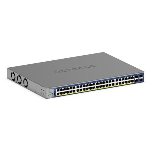 NETGEAR 52-Port PoE Gigabit/10G Stackable Smart Switch (GS752TXP) (GS752TXP-300EUS)