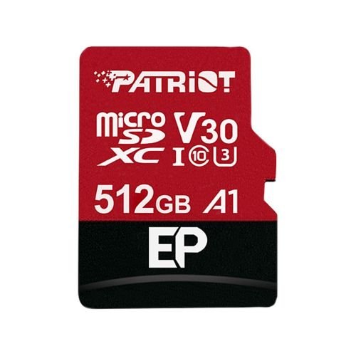Patriot Memory PEF512GEP31MCX memory card 512 GB MicroSDXC Class 10 (PEF512GEP31MCX)