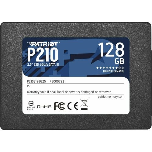 Patriot P210 128 GB black, SATA 6Gb / s, 2.5 "  (P210S128G25)