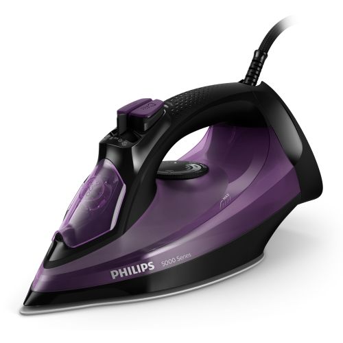 Philips 5000 series DST5030/80 iron Steam iron SteamGlide Plus soleplate 2400 W Violet (DST5030/80)