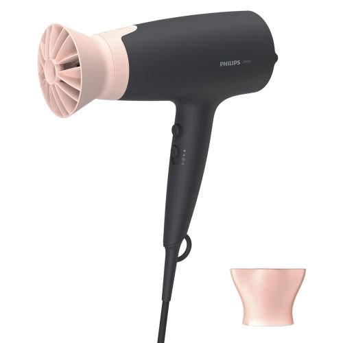Philips BHD350/10 hair dryer 2100 W Black, Pink (BHD350/10)