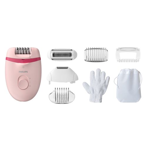 Philips Satinelle Essential With opti-light Corded compact epilator (BRE285/00)
