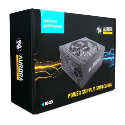 Power Supply IBOX AURORA 600W 14 CM FAN ZIA600W14CMBOX (ZIA600W14CMBOX)