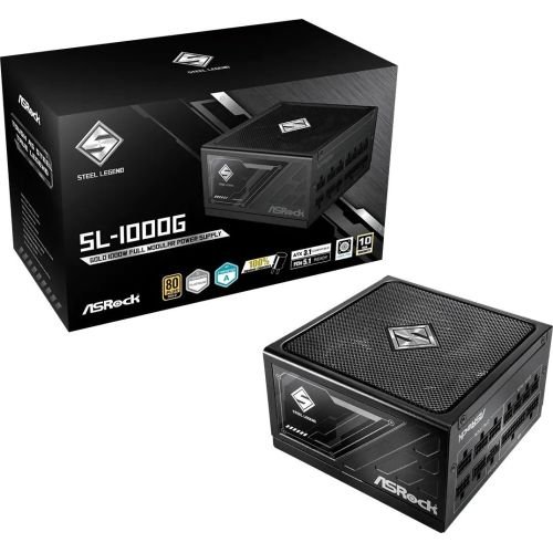Power supply ASRock STEEL LEGEND 1000W 80 Plus Gold (90-UXS100-GFEAAA) (90-UXS100-GFEAAA)