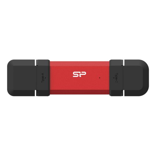 Silicon Power DS72 USB flash drive 250 GB USB Type-A / USB Type-C 3.2 Gen 2 (3.1 Gen 2) Red (SP250GBUC3S72VPR)