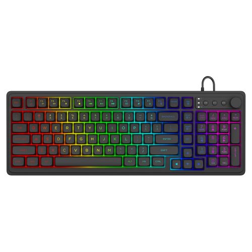Savio Galaxis keyboard Gaming USB QWERTY US English Black (GALAXIS)