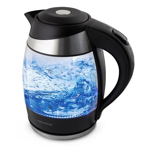 Esperanza EKK009 electric kettle 1.8 L Black, Multicolor 2200 W (EKK009)