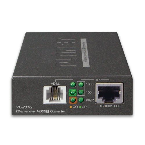Planet VC-231G bridge/repeater 1000 Mbit/s Network bridge Black (VC-231G)