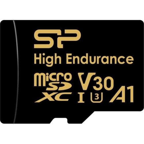 SILICON POWER MICROSDXC HIGH ENDURANCE 128GB V30 + ADAPTER (SP128GBSTXDV3V1HSP)