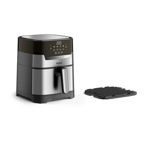 Tefal Easy Fry & Grill EY505D Single 4.2 L Stand-alone 1550 W Hot air fryer Stainless steel (EY505D15)