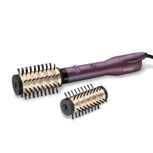 BaByliss Big Hair Dual Hot air brush Warm Black, Rose Gold, Violet 650 W 98.4" (2.5 m) (AS950E)