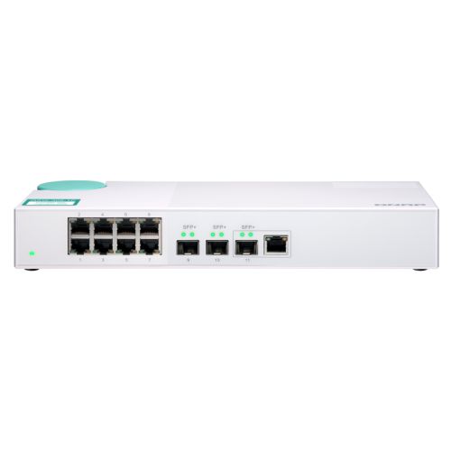 QNAP QSW-308-1C network switch Unmanaged Gigabit Ethernet (10/100/1000) White (QSW-308-1C)