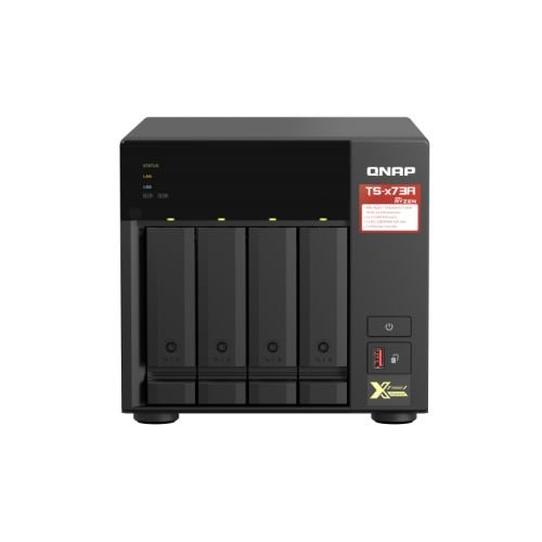 QNAP TS-473A NAS Tower Ethernet LAN Black V1500B (TS-473A-8G)