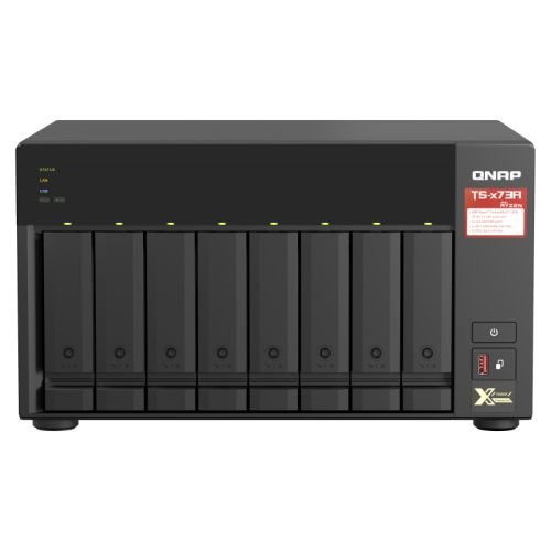 QNAP TS-873A-8G NAS/storage server Tower Ethernet LAN Black V1500B (TS-873A-8G)