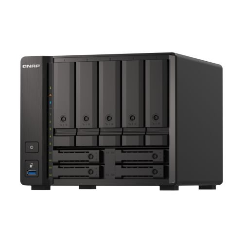 QNAP TS-H973AX-8G NAS/storage server Tower Ethernet LAN Black V1500B (TS-h973AX-8G)