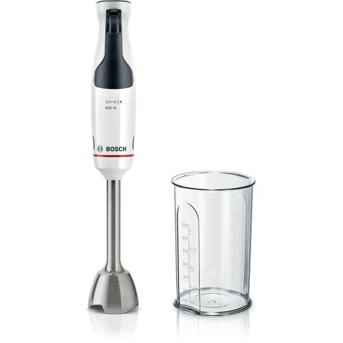 Bosch Serie 4 MSM4W210 blender 0.6 L Immersion blender 600 W Black, White (MSM4W210)