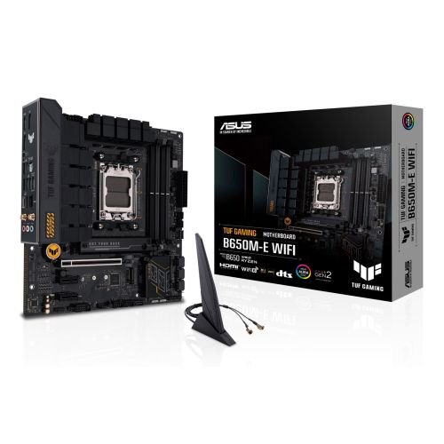 ASUS TUF GAMING B650M-E WIFI AMD B650 Socket AM5 micro ATX (90MB1FV0-M0EAY0)