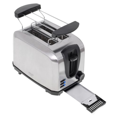 Toaster with roll rack Adler silver AD 3222 (AD 3222)
