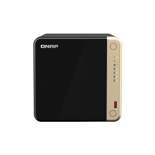 QNAP TS-464 NAS Tower Intel® Celeron® N5095 8 GB DDR4 QNAP QTS Black (TS-464-8G)