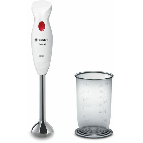 Bosch MSM24100 blender Immersion blender 400 W Stainless steel, White (MSM24100)