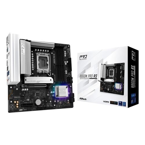 Asrock B860M Pro RS Intel B860 LGA 1851 (Socket V1) micro ATX (B860M Pro RS)