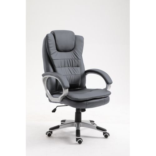 Activejet heated office chair with massage YK7304 grey (YK7304 SZ)