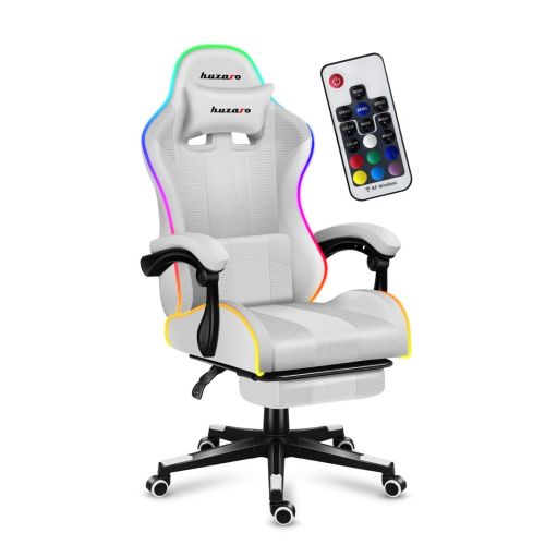HUZARO FORCE 4.7 RGB White GAMING CHAIR (HZ-Force 4.7 RGB White)