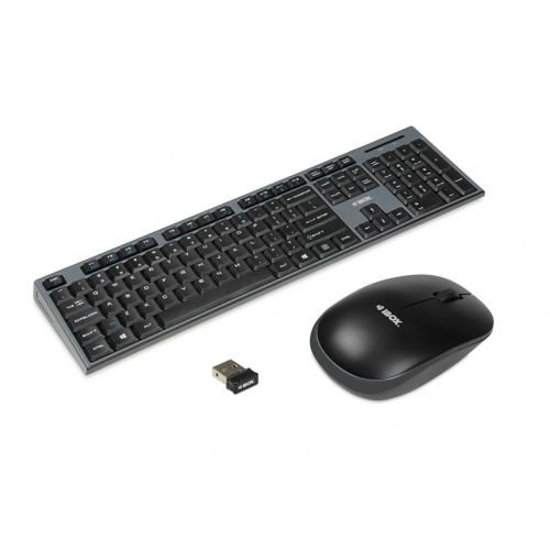 iBox IKMS606W keyboard RF Wireless English Black (IKMS606W)