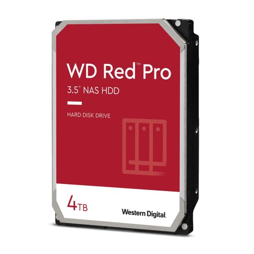 Western Digital Red Pro internal hard drive 4 TB 7200 RPM 256 MB 3.5" Serial ATA (WD4005FFBX)