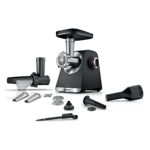 Bosch Serie 6 MFWS650B mincer 500 W Black, Silver (MFWS650B)