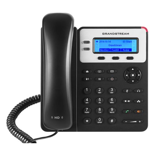 Grandstream Networks GXP1625 IP phone Black 2 lines LCD (GGXP1625HD)