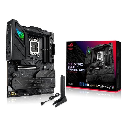 ASUS ROG STRIX B860-F GAMING WIFI Intel B860 LGA 1851 (Socket V1) ATX (90MB1JG0-M0EAY0)