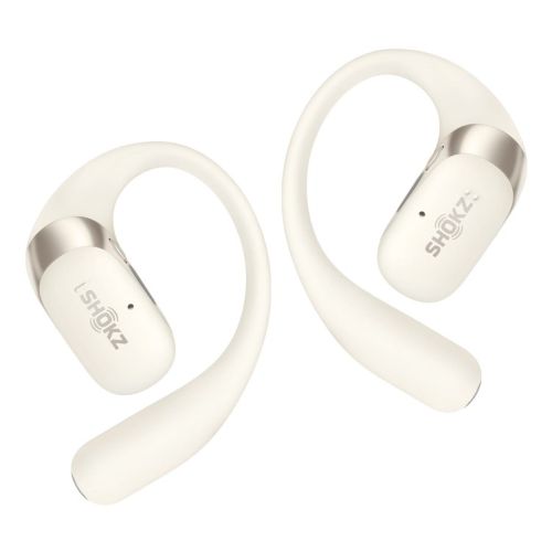 SHOKZ OpenFit 2 Headphones Wireless Ear-hook Calls/Music/Sport/Everyday Beige (T920-ST-BG)